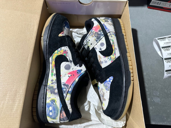 Nike SB Dunk Low - Supreme Rammellzee Size 9.5