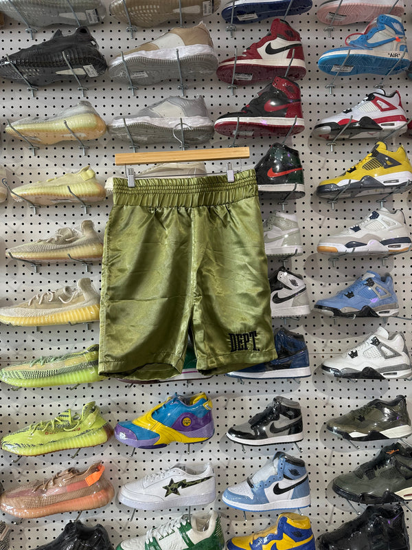 NEW Gallery Dept Jacky Boxing Shorts - Green Size Small