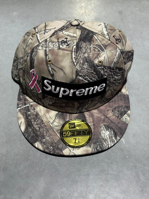 NEW Supreme Breast Cancer Bogo Fitted - Camo Size 7 3/8