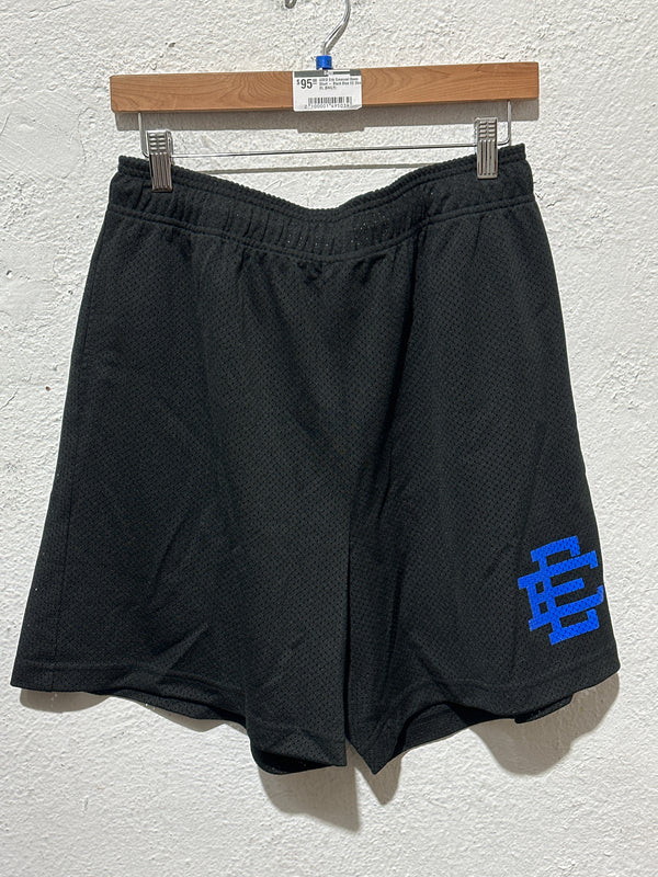 USED Eric Emanuel Basic Short - Black Blue EE Size XL