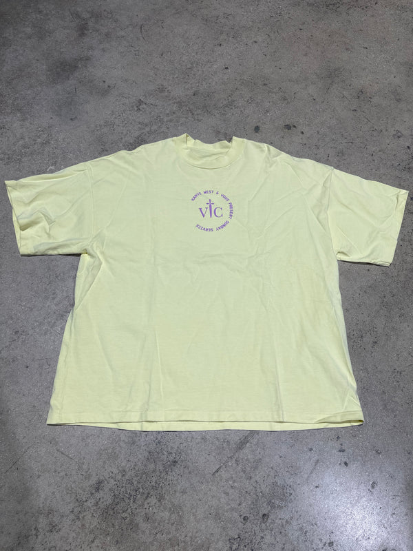 Kanye West Vous Tee - Yellow Size XL