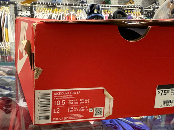 Nike Dunk Low SP - St Johns/University Red Size 10.5