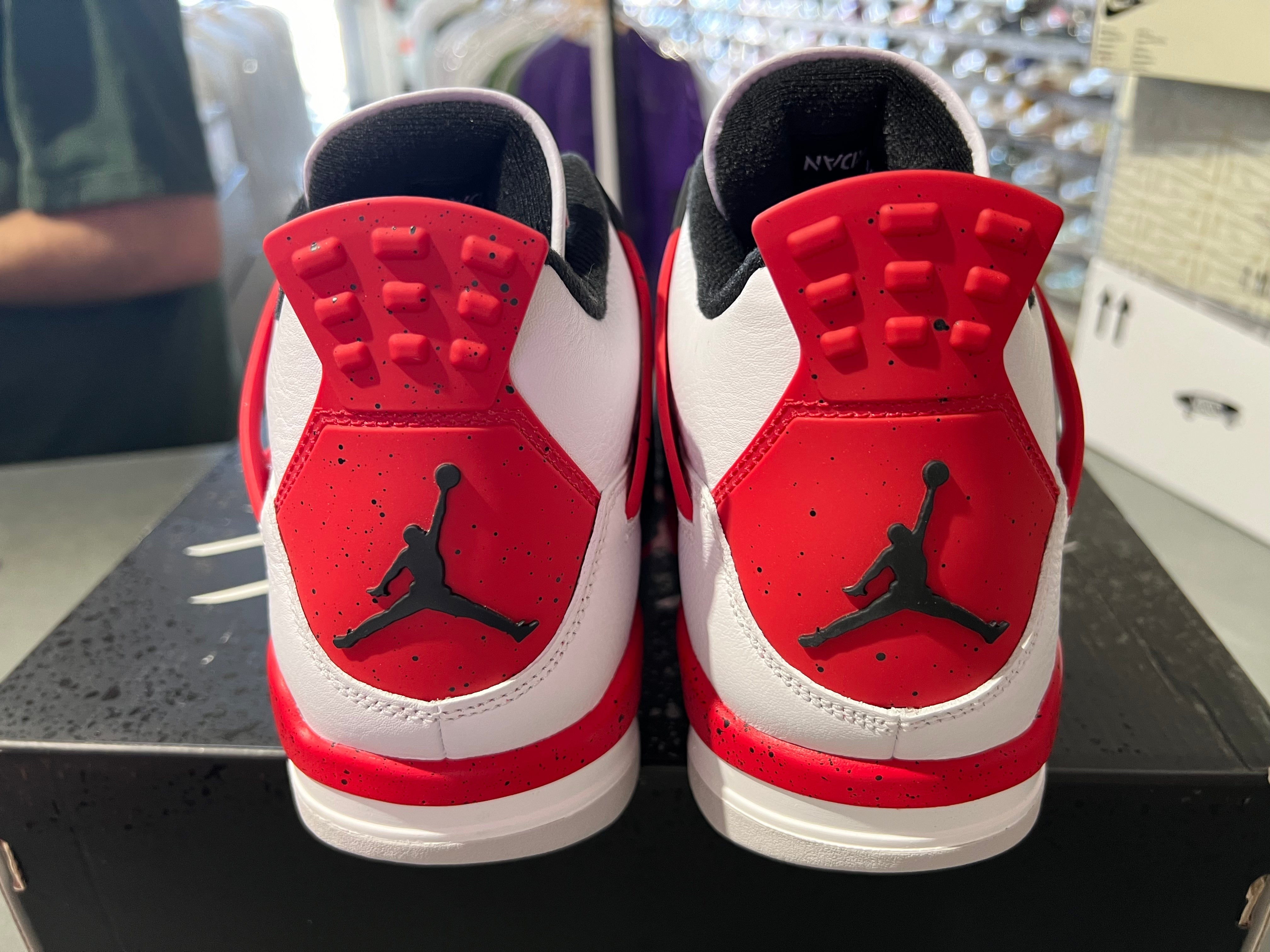 Air Jordan 4 Retro (GS) - Red Cement Size 6Y