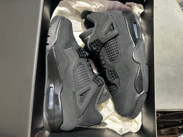 Air Jordan 4 Reto - Black Cat Size 7