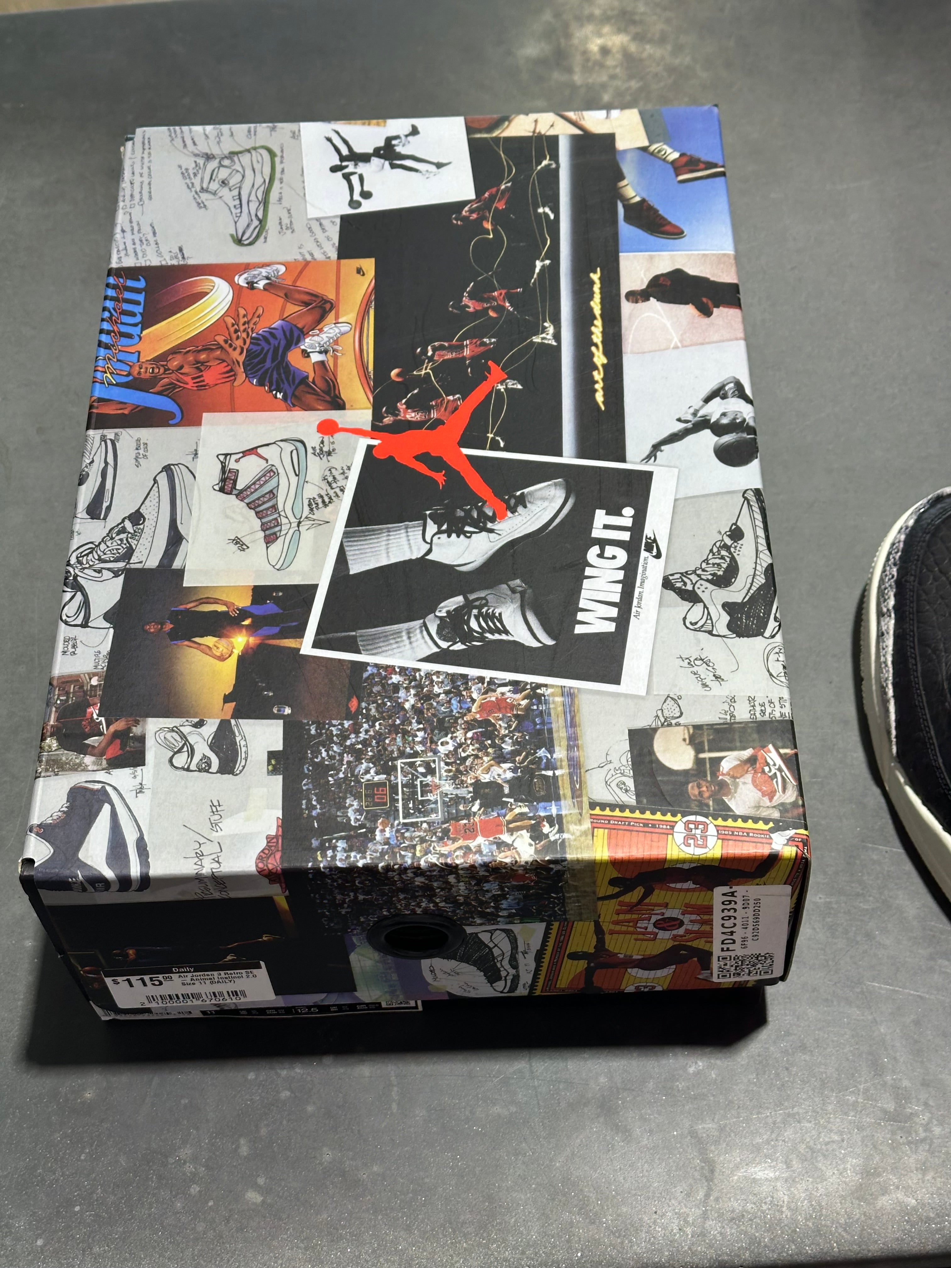 Air Jordan 3 Retro SE - Animal Instinct 2.0 Size 11