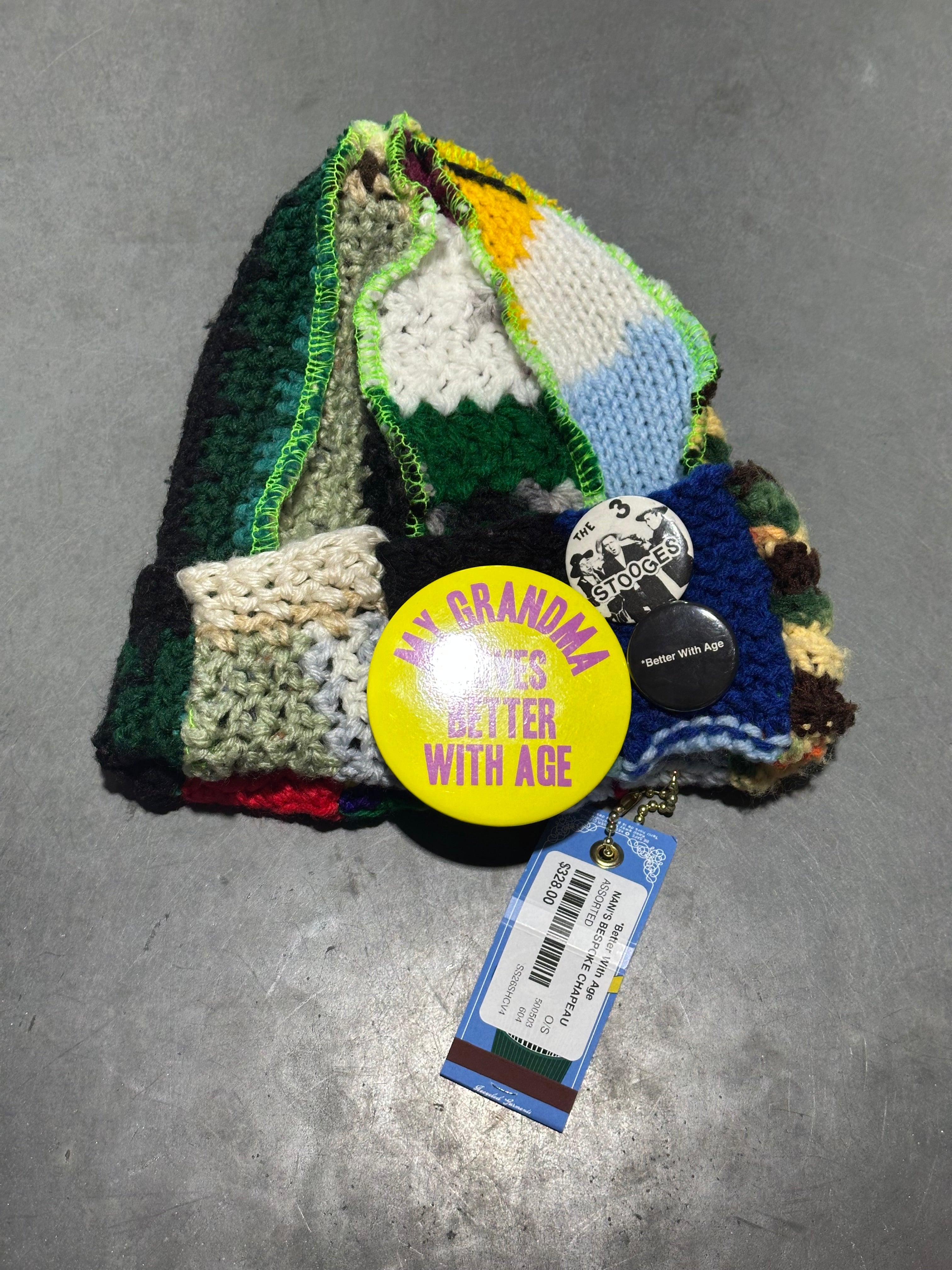 Better With Age - Patchwork Beanie