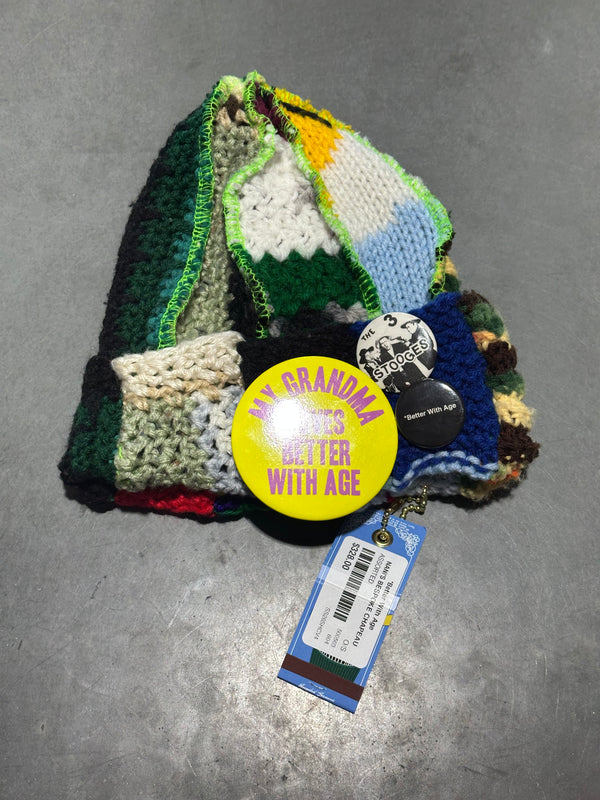 Better With Age - Patchwork Beanie