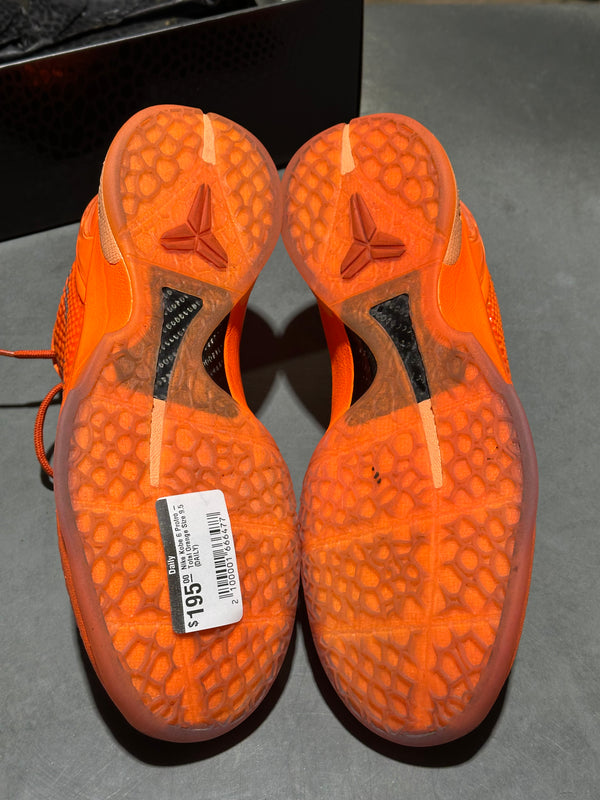 Nike Kobe 6 Protro - Total Orange Size 9.5