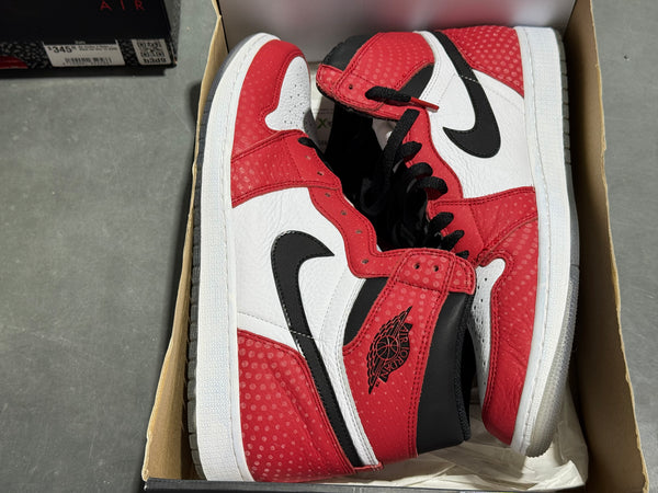 Air Jordan 1 Retro High OG - Spider Man / Origin Story Size 13