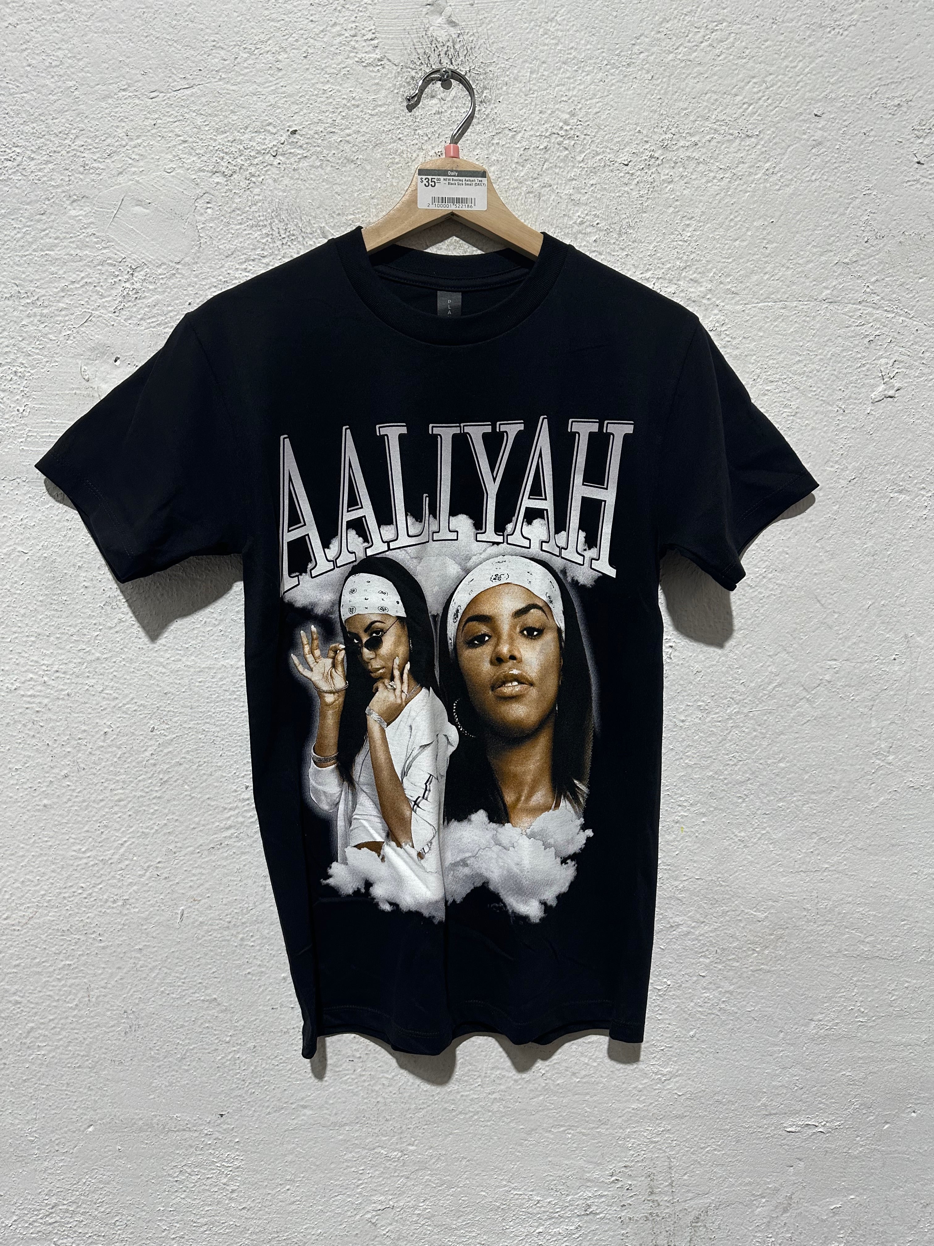 NEW Bootleg Aaliyah Tee - Black