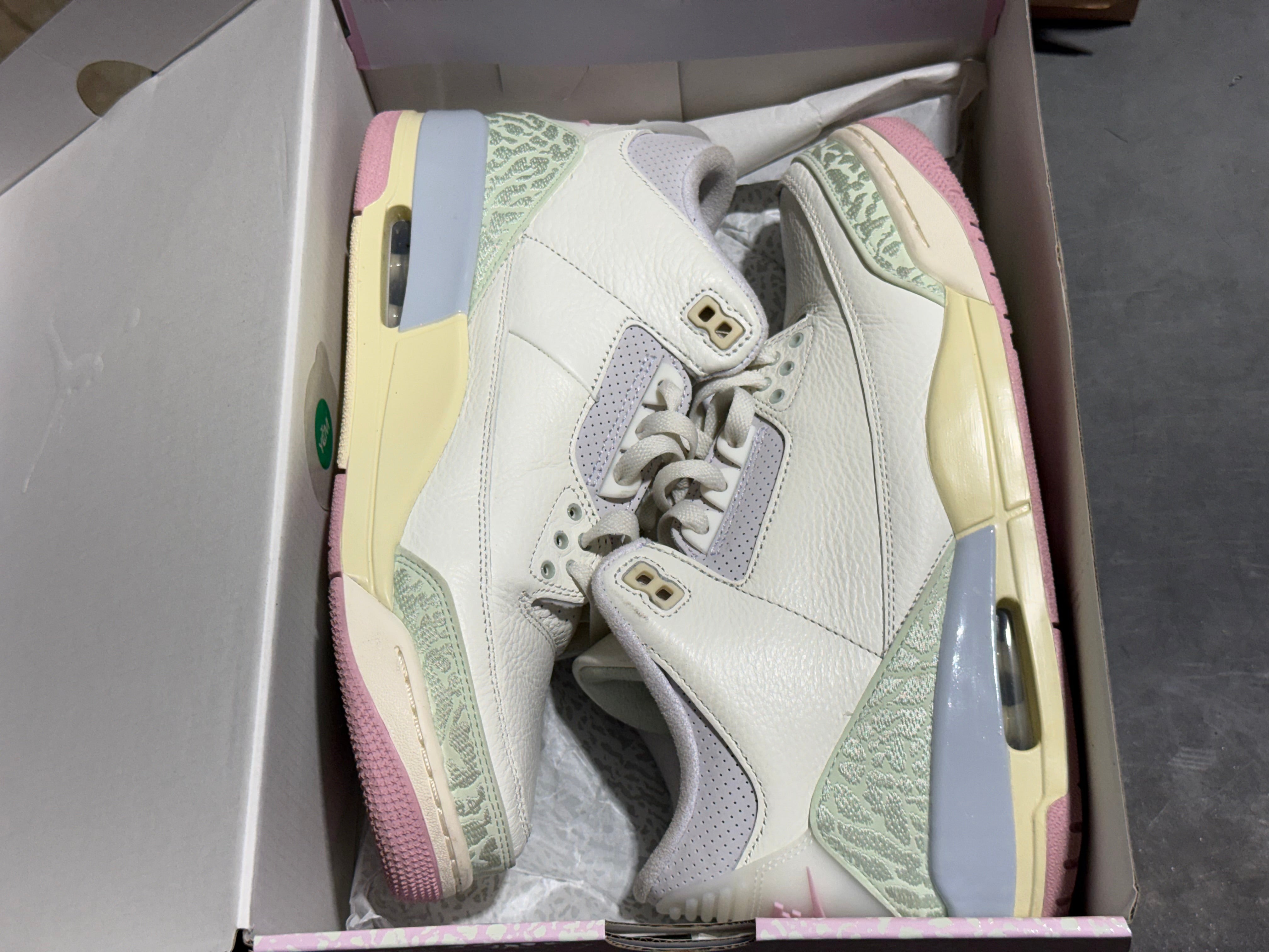 Air Jordan 3 Retro OG - Spring Is In The Air Size 9.5