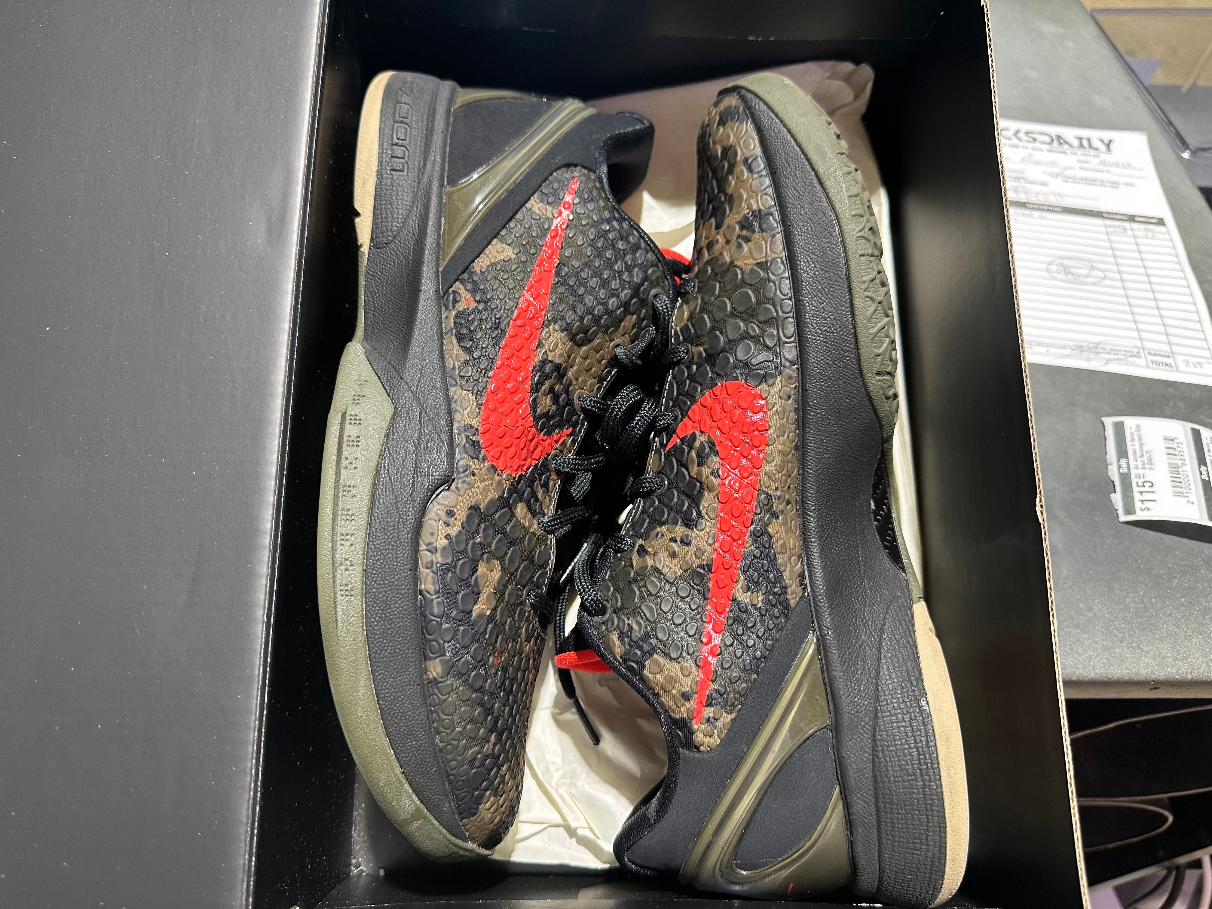 Nike Kobe 6 Protro - Italian Camo Size 9.5