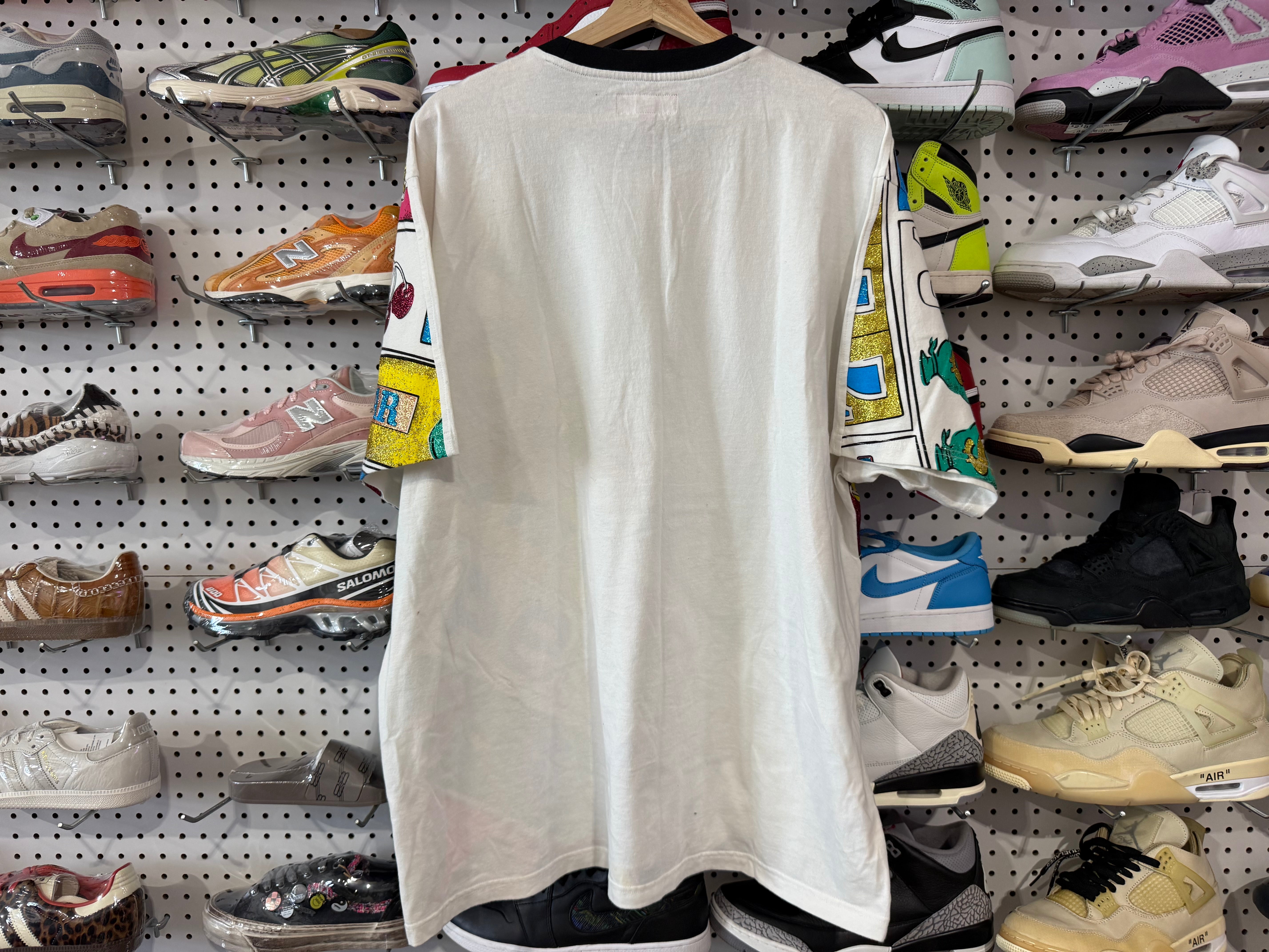 NEW Supreme Slot Machine SS Top - White Size XXLt