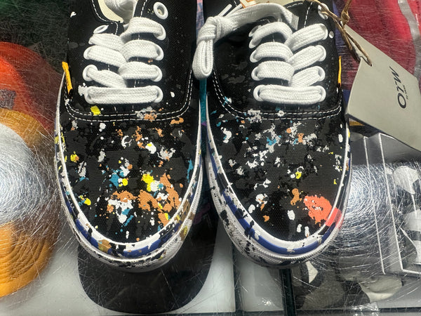 Vans OTW Authentic 44 x Gallery Dept - Black / Paint Splatter Size 11