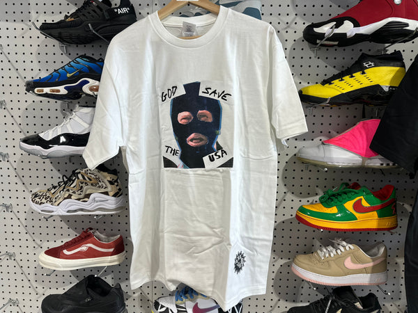 NEW Supreme God Save Us Tee - White Size Large