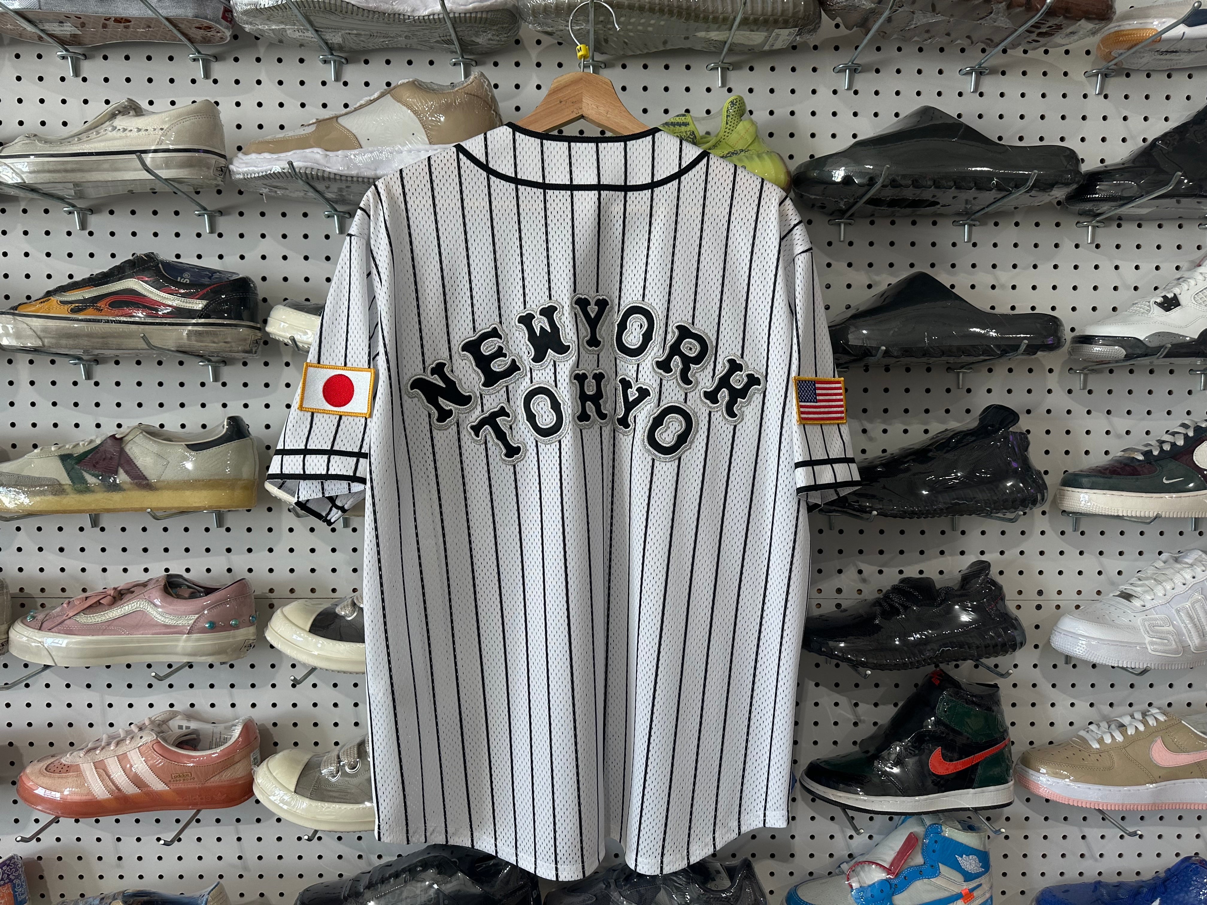 NEW Supreme x Homerun Baseball Jersey - White Size Medium