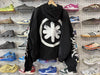 NEW Lost Shadows Zip Up Hoodie - Black Size Large