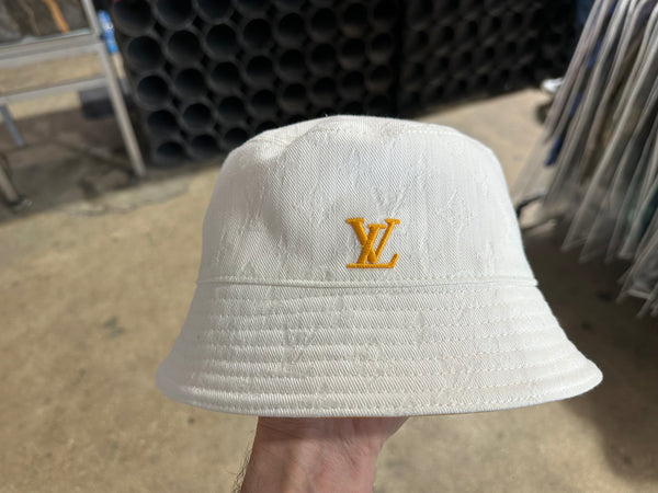 USED Louis Vuitton Reversible Bucket Hat - Yellow