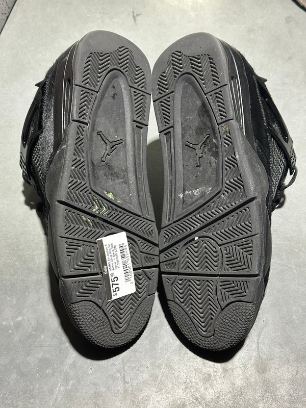 WMNS Air Jordan 4 Retro Olivia Kim No Cover - Black Size 11.5W/10M