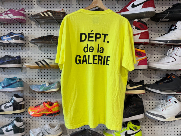 NEW Gallery Department French Tee - Neon Size Large