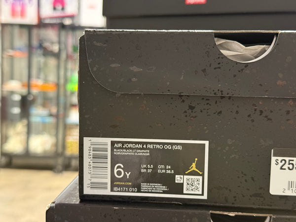 Air Jordan 4 Retro (GS) - Black Cat 2025 Size 6Y