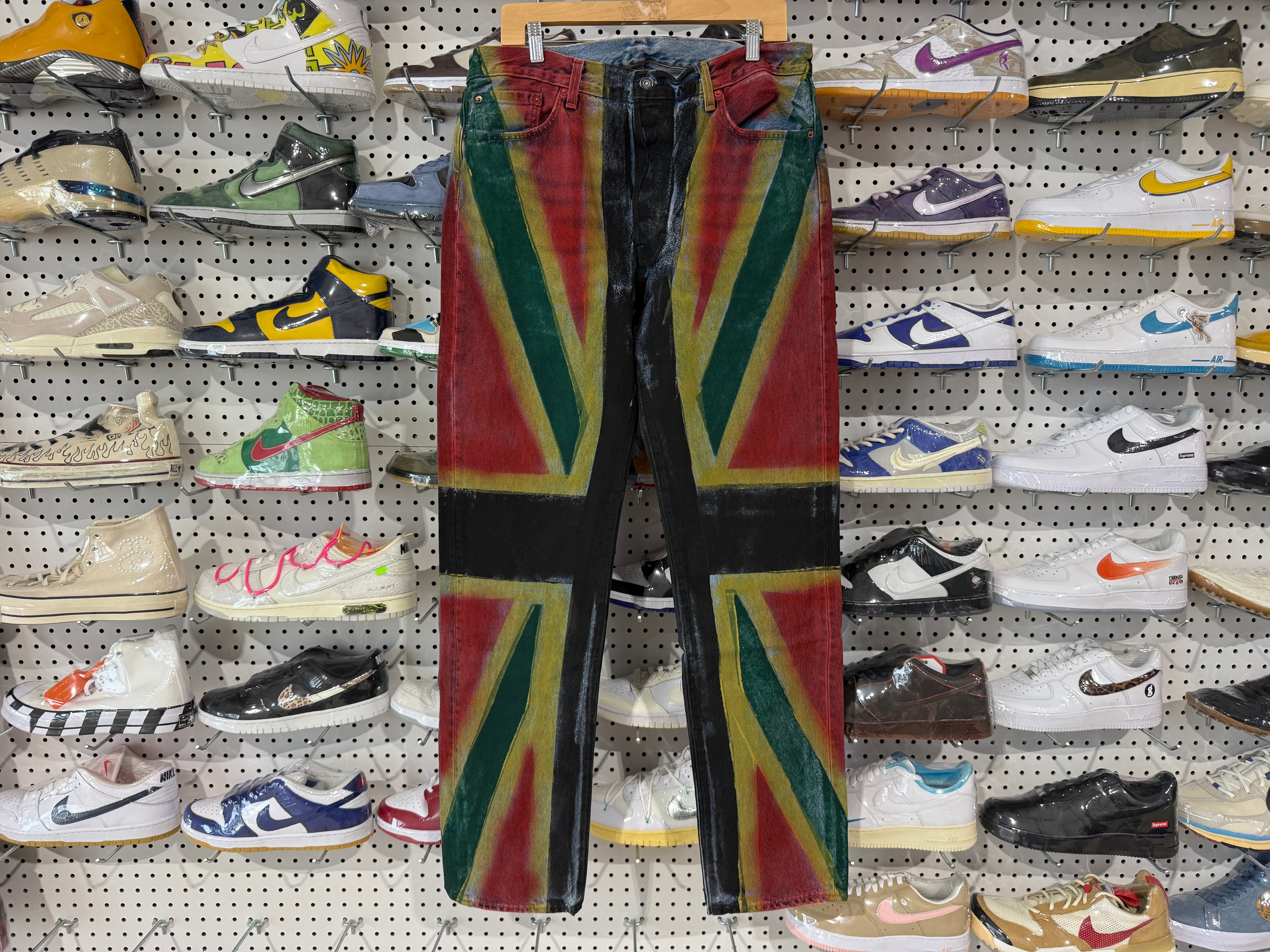 NEW Denim Tears x Union Jeans - Multicolor Size 40