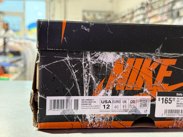 Air Jordan 1 Retro High OG - Shattered Backboard 2025 Size 12