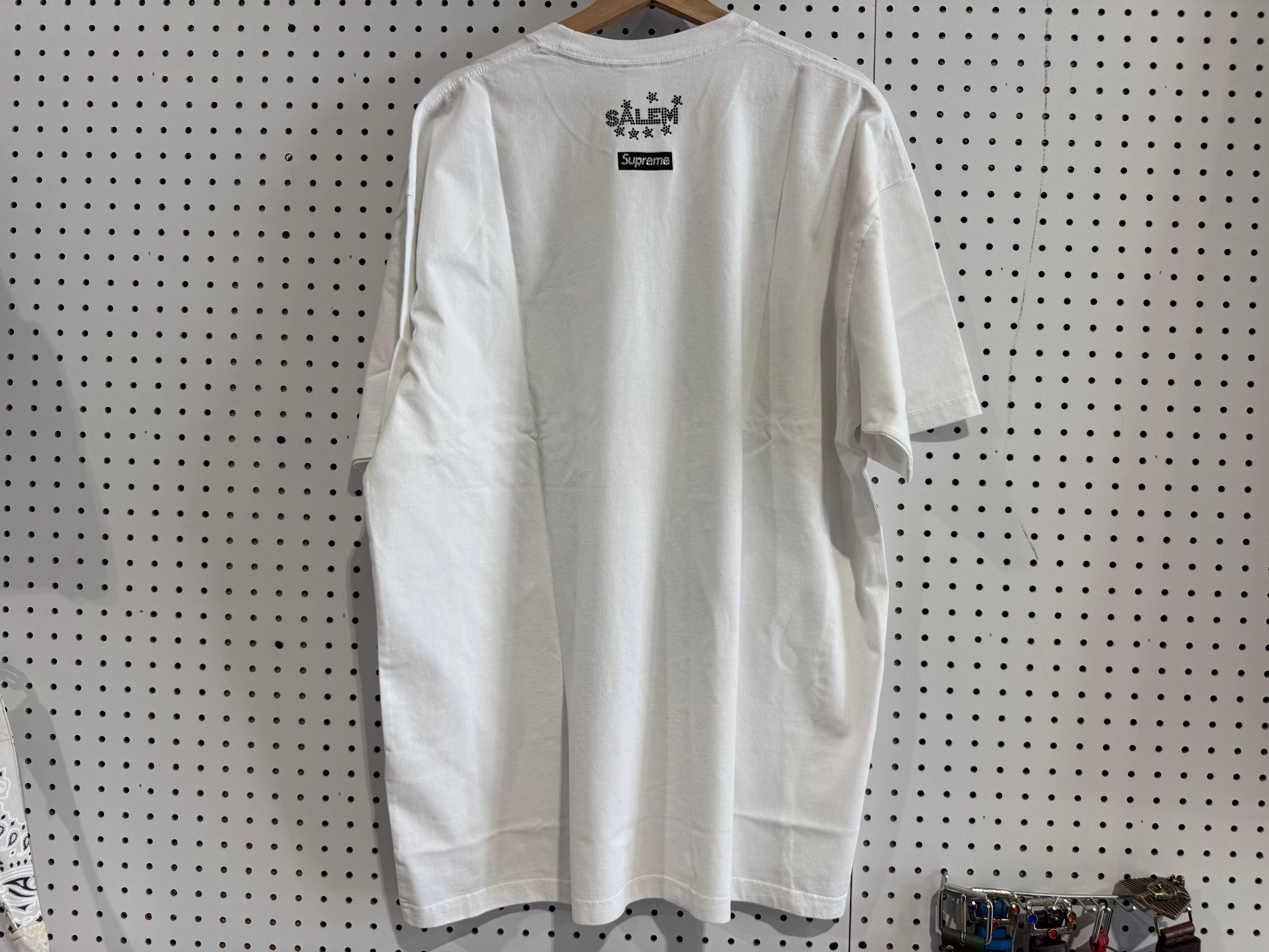NEW Supreme Salem SS Top - White Size XXL