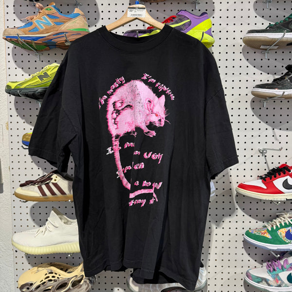 USED Stray Rats Im Nasty Tee - Black Size XXL