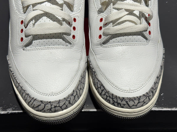 Air Jordan 3 Retro - White Cement Reimagined Size 11.5