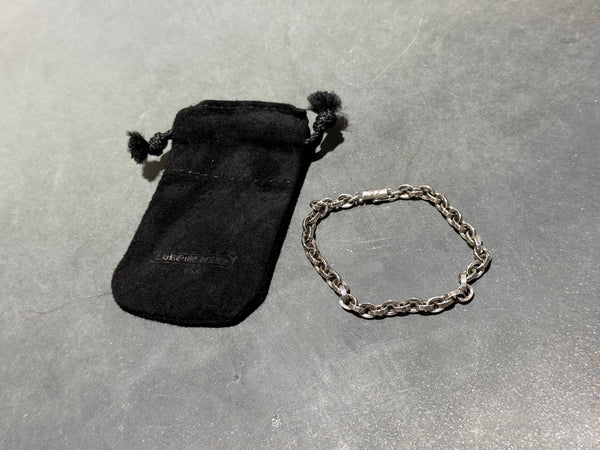 NEW Chrome Hearts Paper Chain Bracelet Size 7"