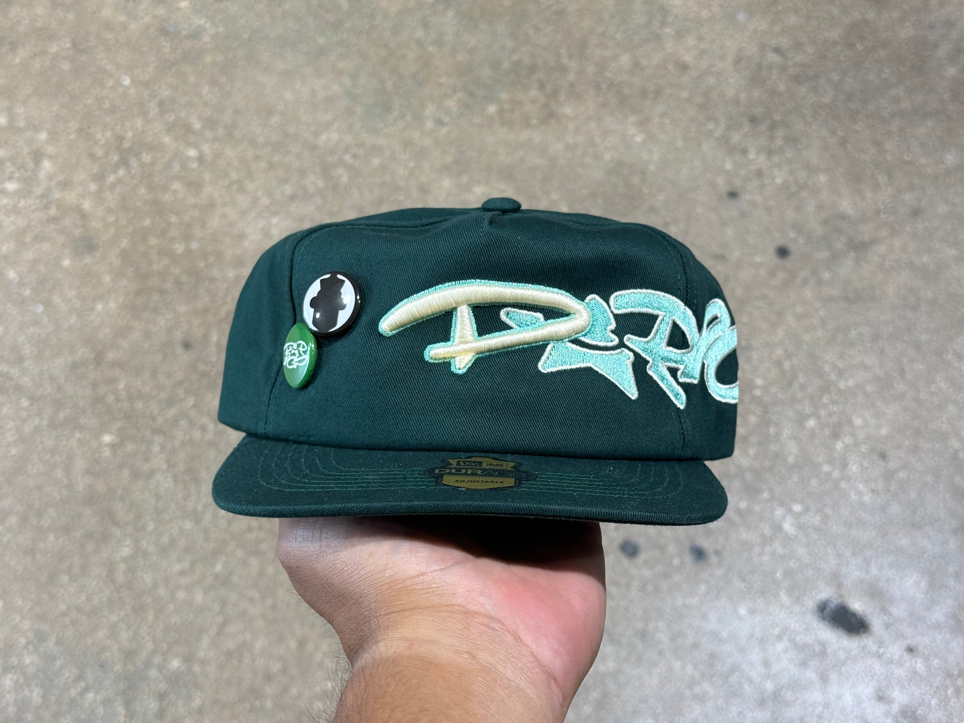 NEW DURAGS 180 Degrees Snapback Hat - Mint Ice