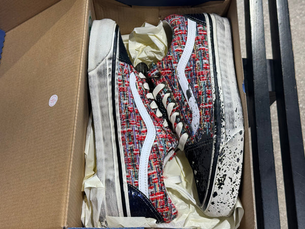 Vans Premium Old Skool - Charms Red Black Size 8