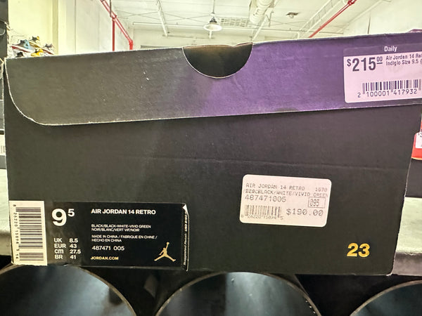 Air Jordan 14 Retro - Indiglo Size 9.5