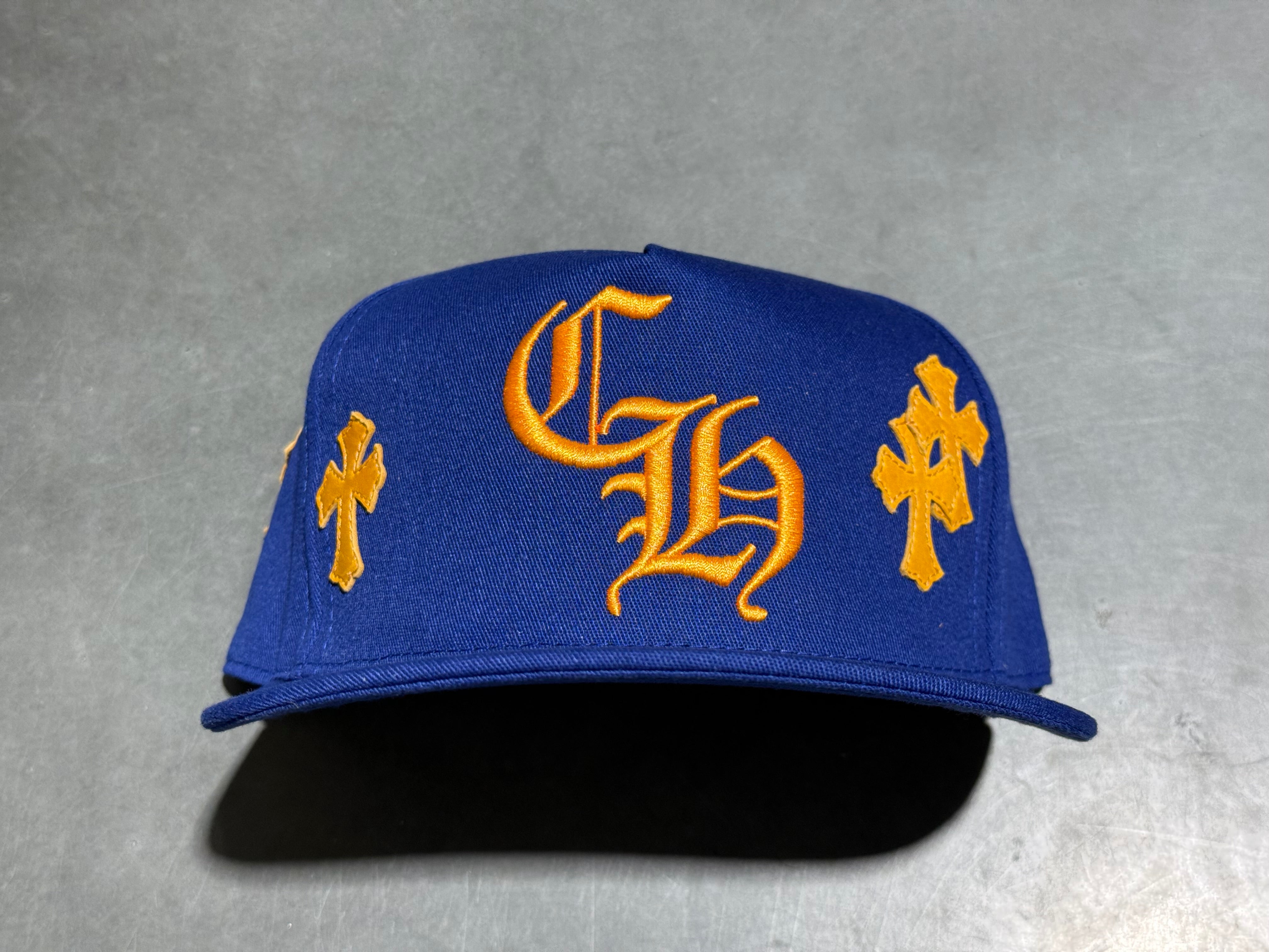 NEW Chrome Hearts Cross Patch 5 Panel Cap - Knicks