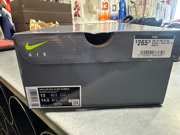 Nike Air Max 95 Big Bubble - Neon Size 13