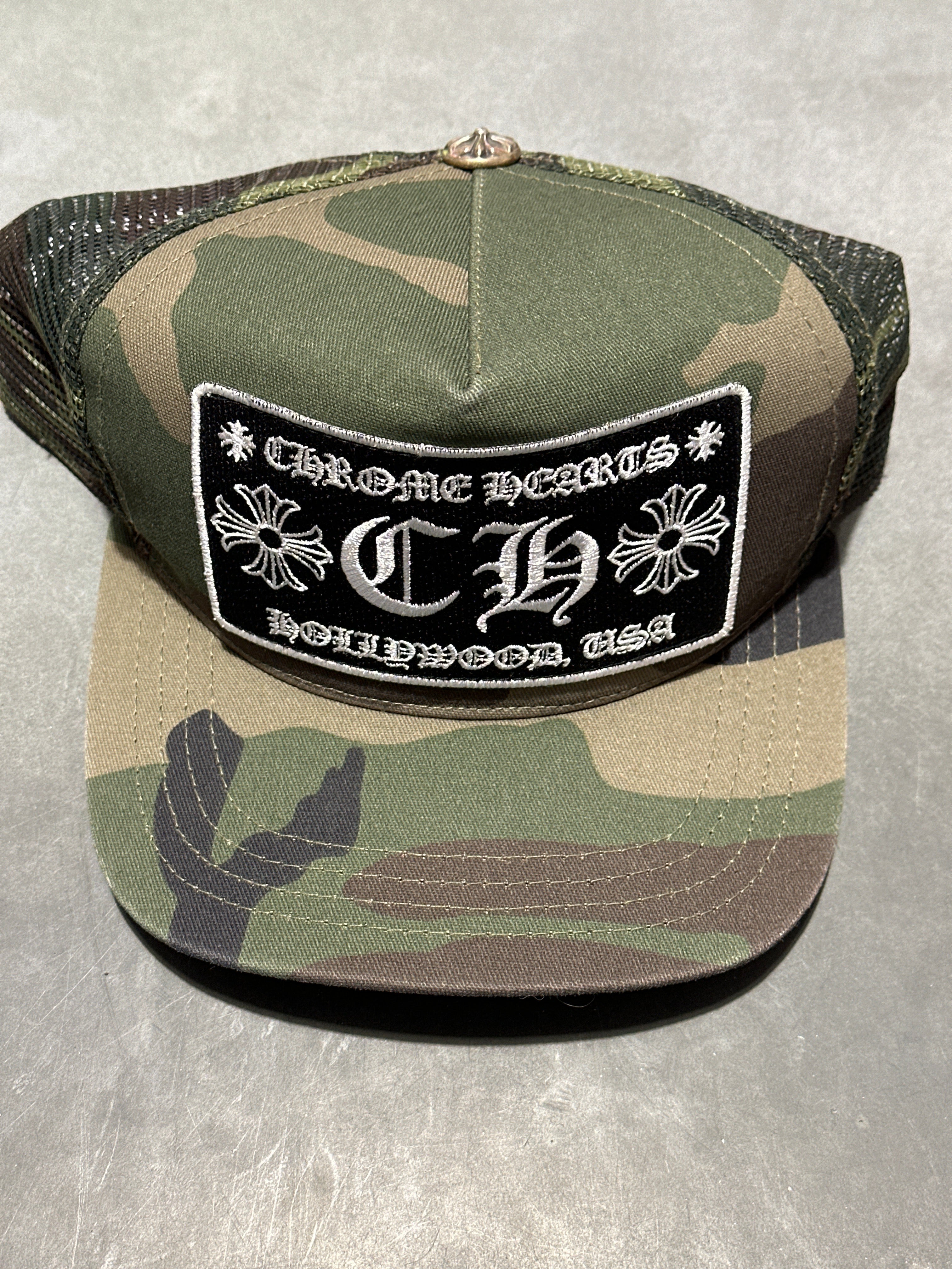 NEW Chrome Hearts Trucker - Camo