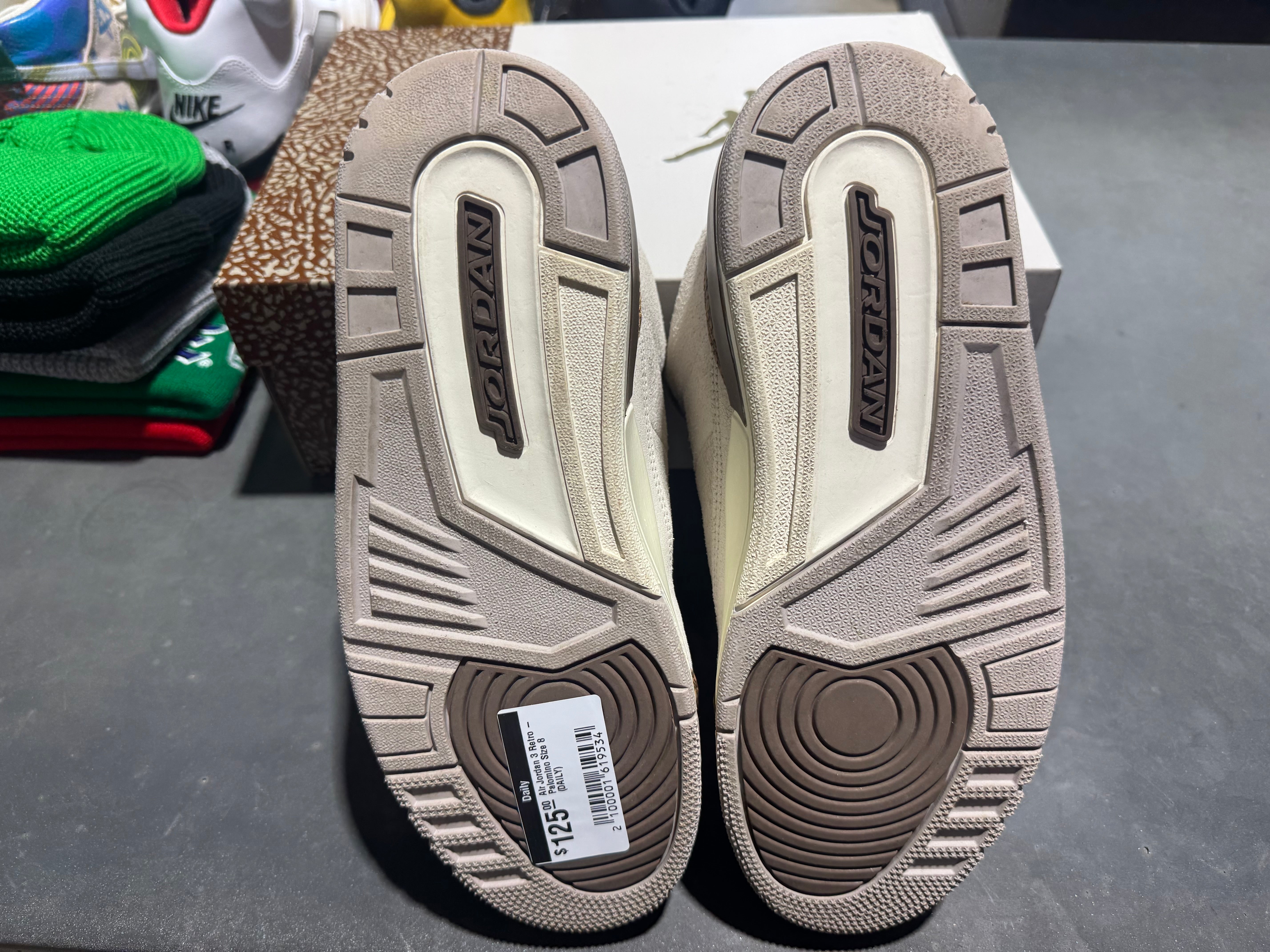 Air Jordan 3 Retro - Palomino Size 8