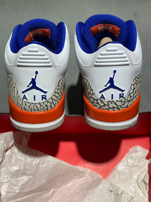 Air Jordan 3 Retro - Knicks Size 10