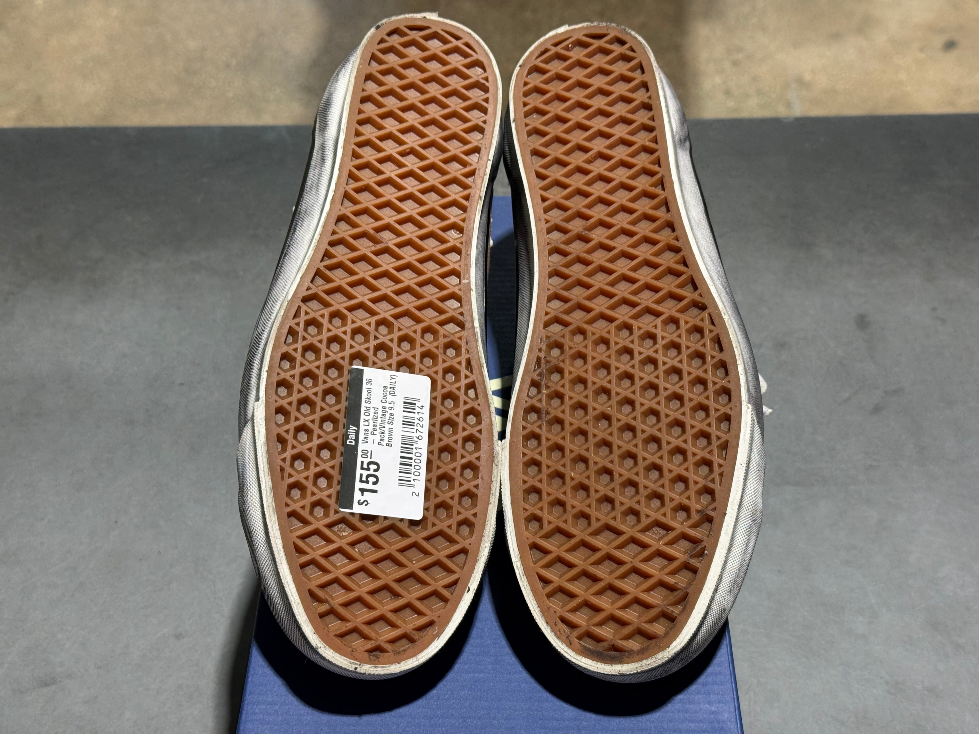 Vans LX Old Skool 36 - Pearlized Pack/Vintage Cocoa Brown Size 9.5