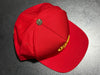 NEW Chrome Hearts 5 Panel Snapback - Red/Yellow