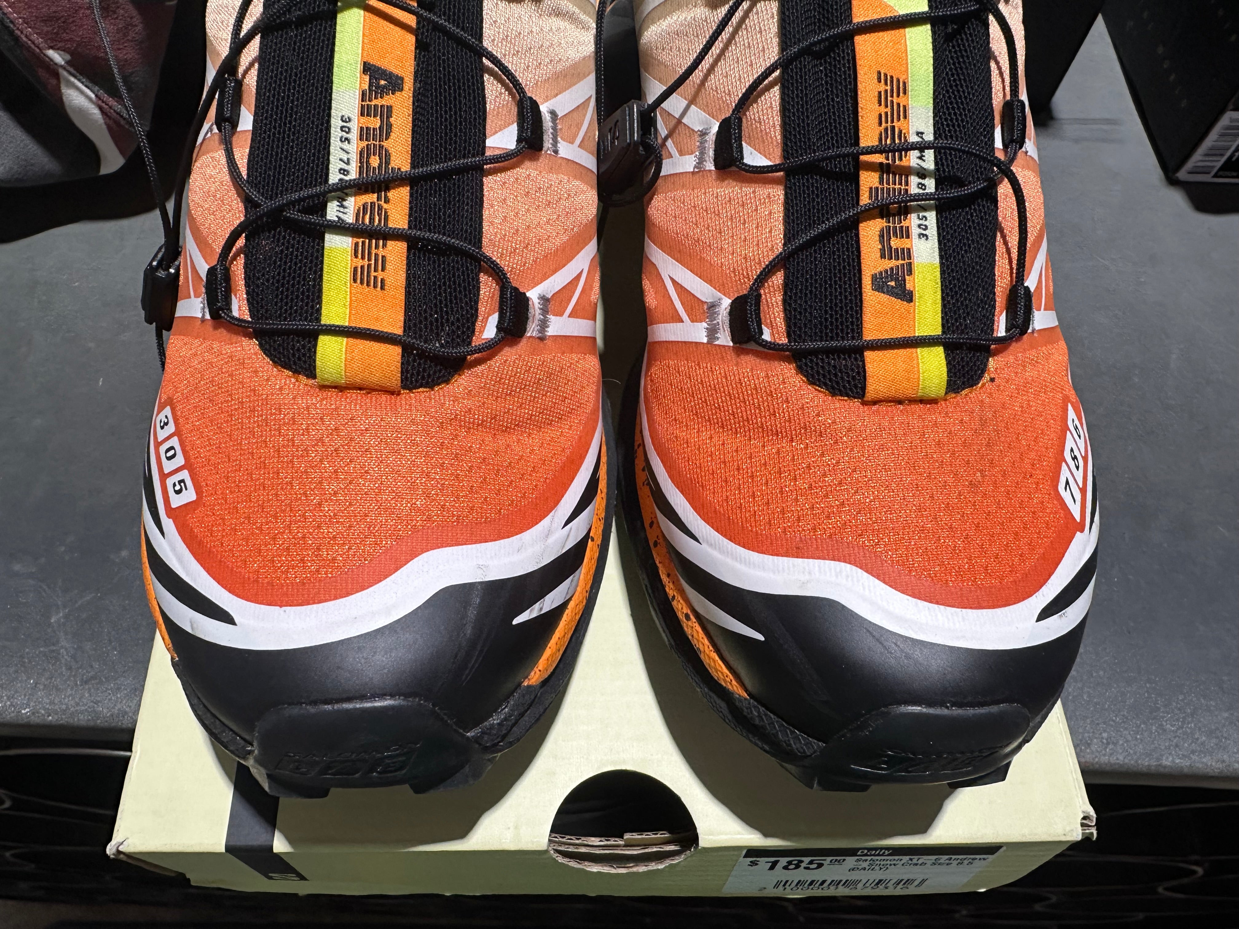 Salomon XT-6 Andrew - Snow Crab Size 8.5