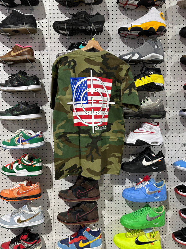 NEW Supreme Target Tee - Woodland Camo Size Medium