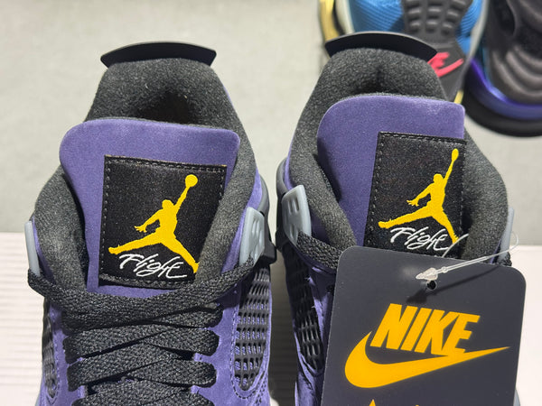 Air Jordan 4 Retro (GS) - Lakers Size 5.5Y