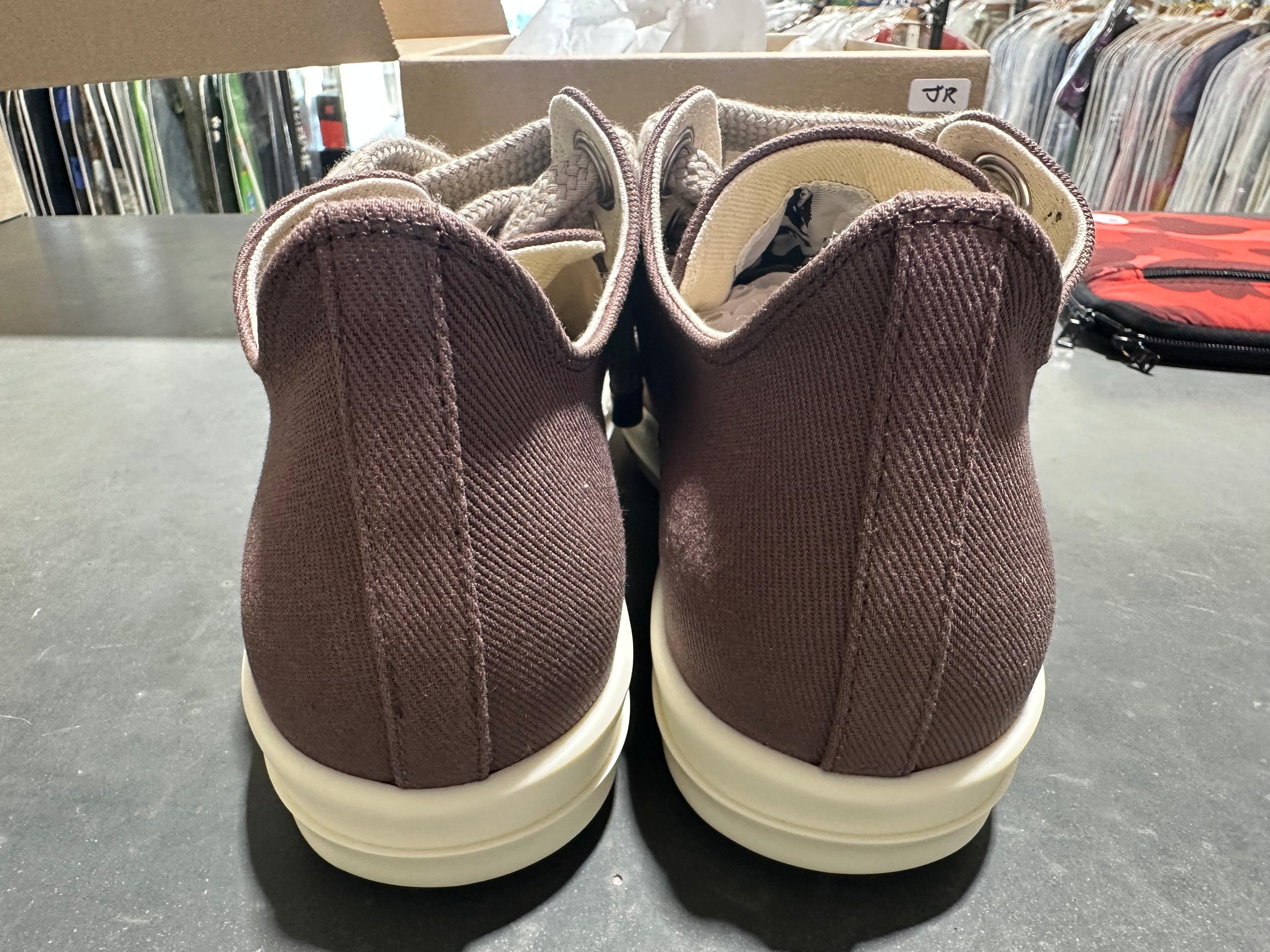 Rick Owens DRKSHDW Jumbo Lace Low Sneaker - Grape Size EU42/US 9