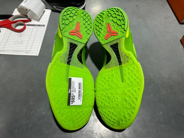 Nike Kobe 6 Protro - Grinch 2020 Size 9