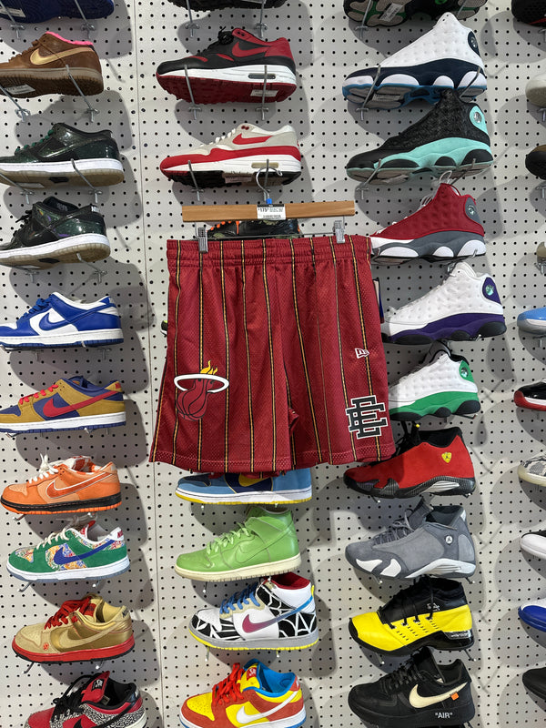 NEW Eric Emanuel EE Basic Short - Miami Heat Size XXL