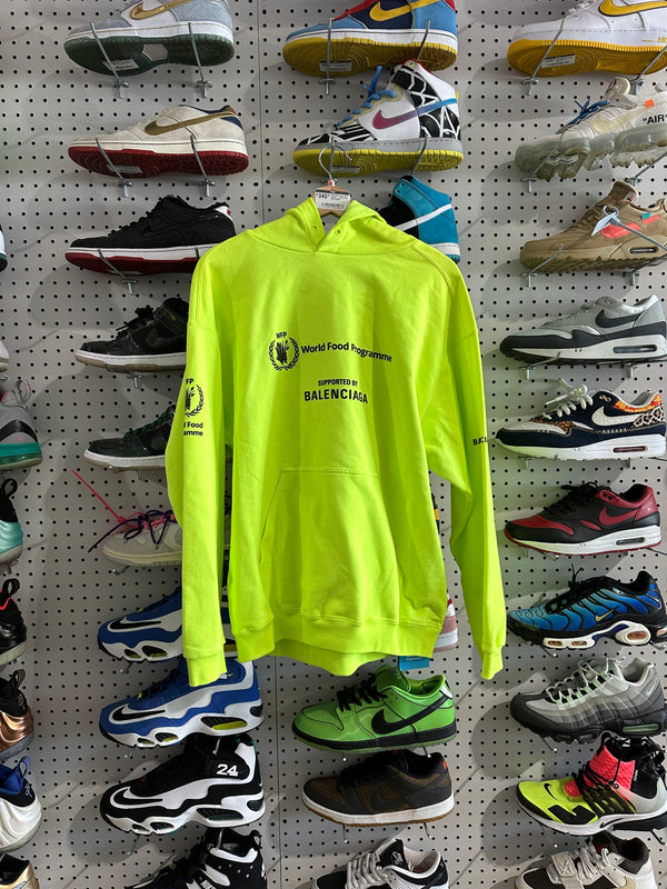 NEW Balenciaga WFP Hoodie - Yellow  Size Small