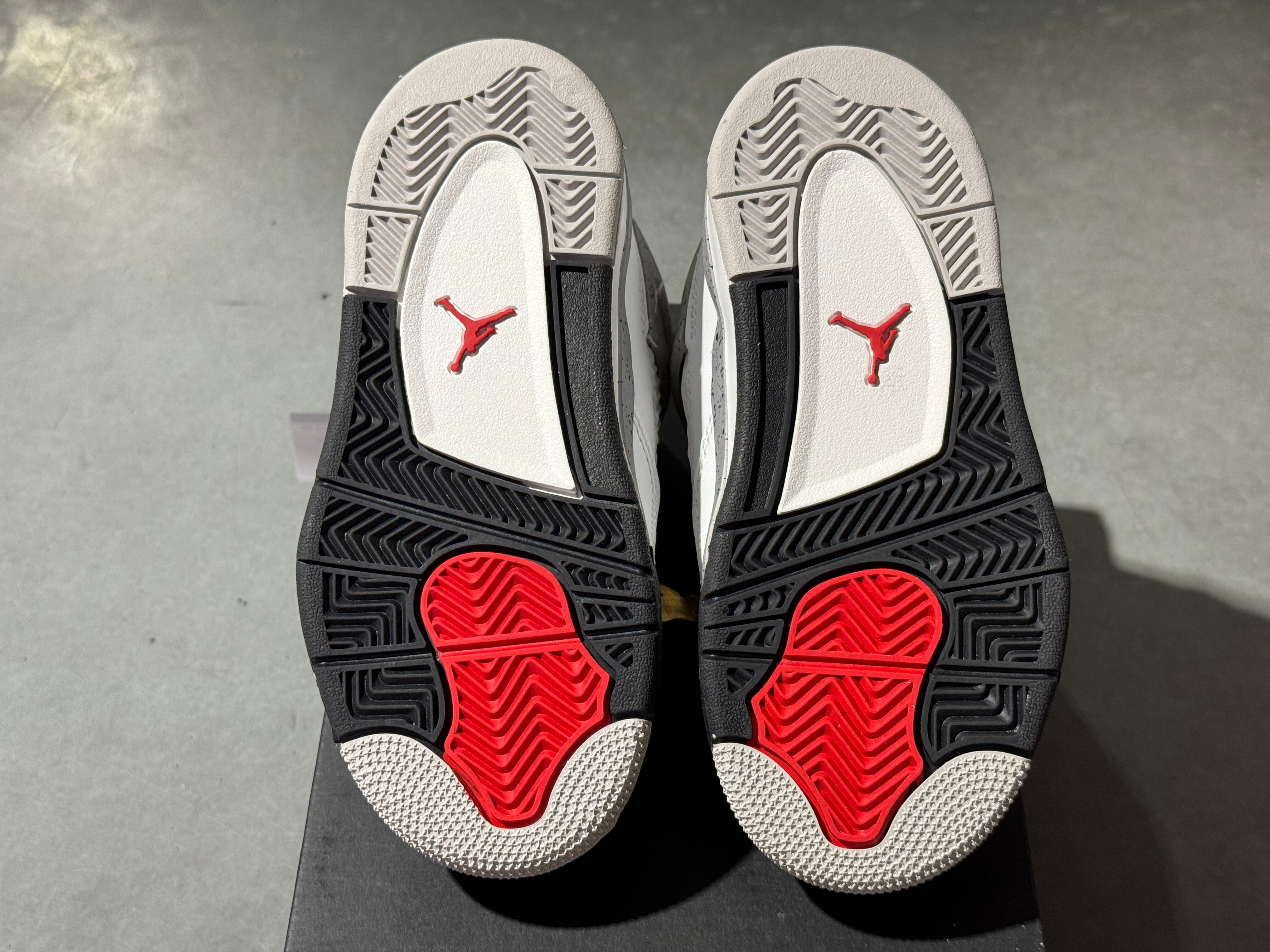 Air Jordan 4 Retro OG PS - White Cement Size 13.5C