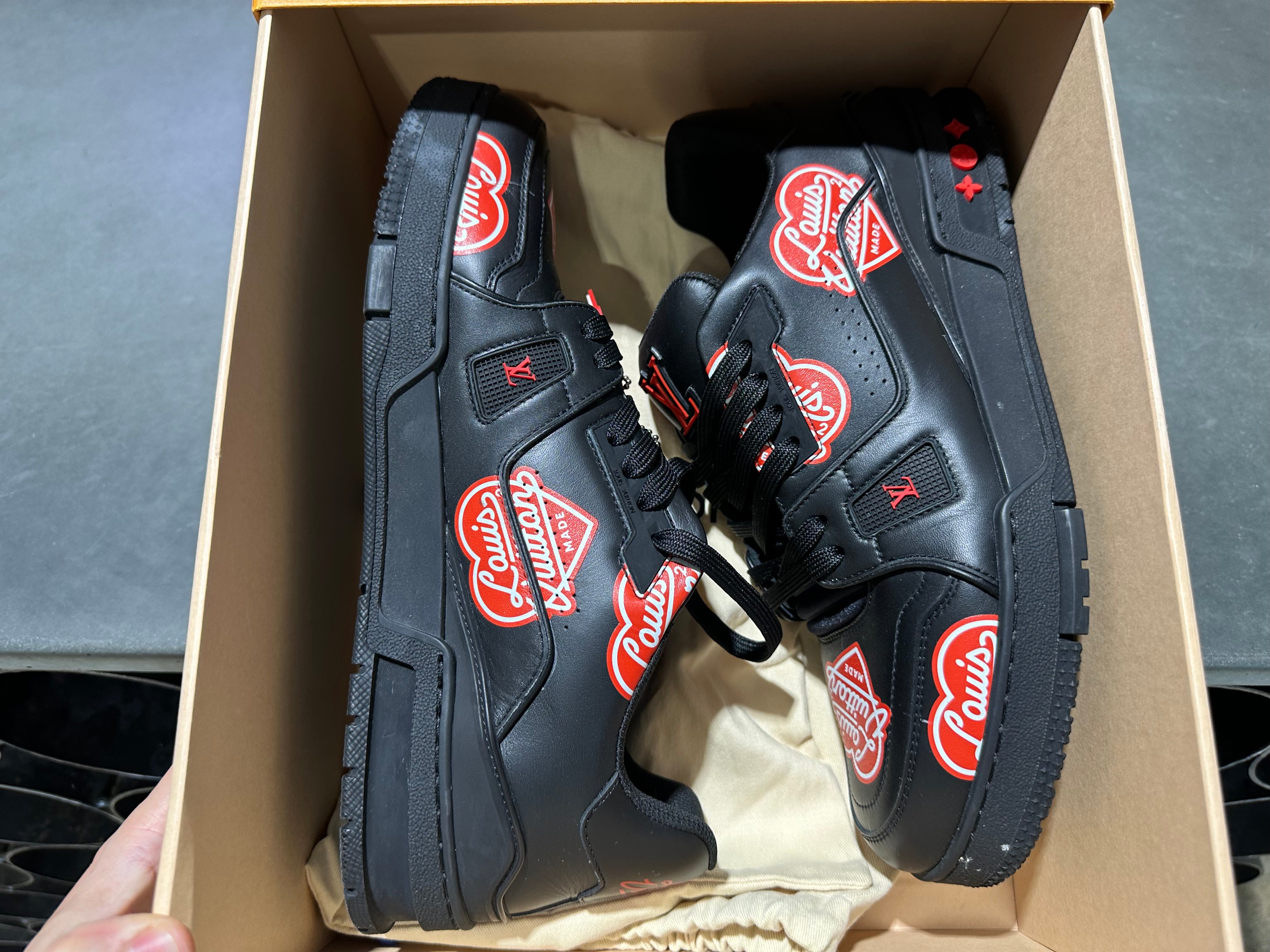 Louis Vuitton LV Trainer - Human Made/Black Size 9.5LV/11US